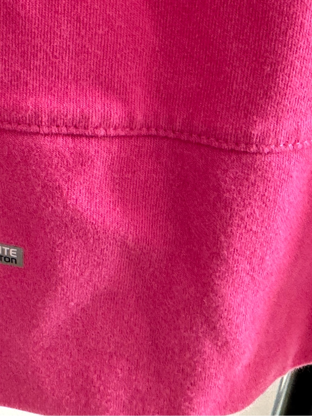 Adidas ClimaLite Cotton Women’s Pink Long Sleeve Golf Polo Shirt Size Small